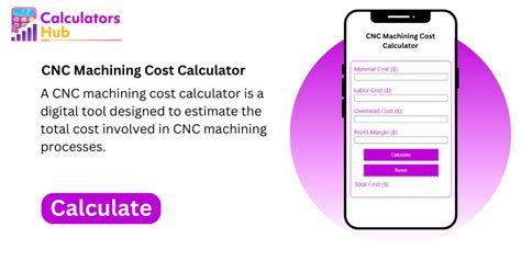 cnc machining costs calculator